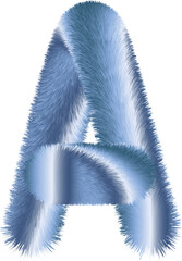 Letter illustration. Hand drawn picture