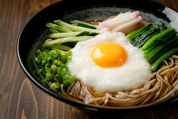 冷やしとろろ蕎麦