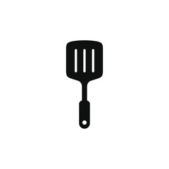 Spatula icon isolated on white background
