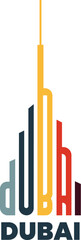Dubai creative logo