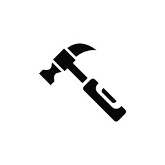 hammer icon design, illustration design