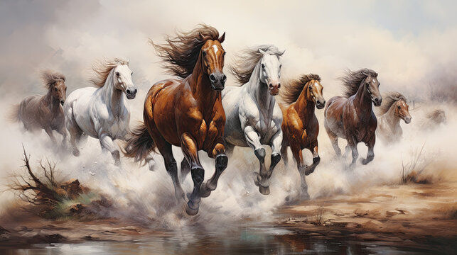horses running © Ziyan Yang
