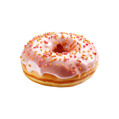 Chocolate Donut on transparent background png