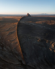 ship rock, new mexico, usa