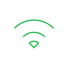 Wifi icon set. signal vector icon. Wireless  icon vector