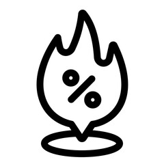 Hot Sale Location Line Icon