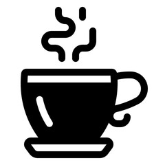 Hot Drink Glyph Icon