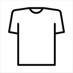 t-shirt icon vector design template