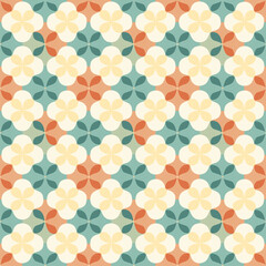 Beautiful seamless pattern design for decorating, backdrop, fabric, wallpaper and etc.
