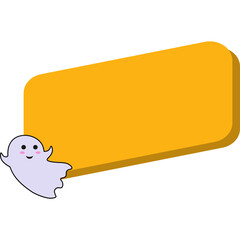 Textbox Halloween Ghost