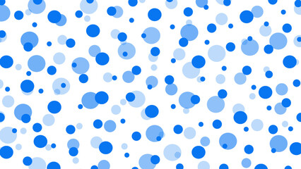 Blue and white water drops background