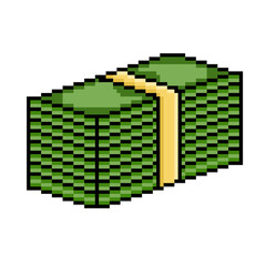 pixel money