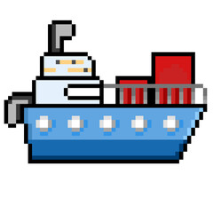 pixel ship