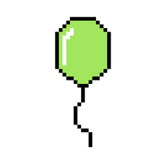 pixel balloon