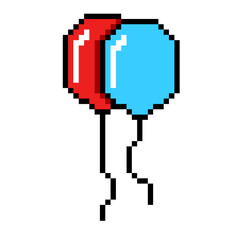 pixel balloon