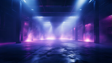 Mist Foggy Smoke Dark Night Club Dance Stage Studio