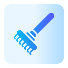 Obraz premium rake gradient icon
