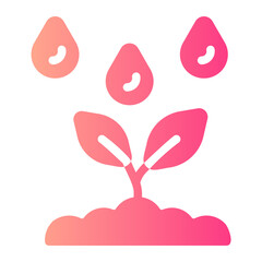 rain gradient icon