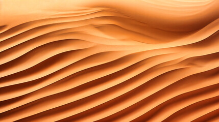 Fototapeta na wymiar Undulating patterns of a sand dune from an aerial perspective,