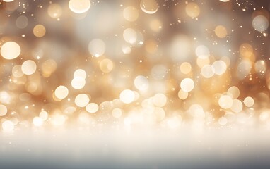 blurred lights and luxury dreamy bokeh background