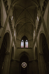 Naklejka premium interior of the cathedral of saint