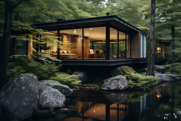 house in the forest