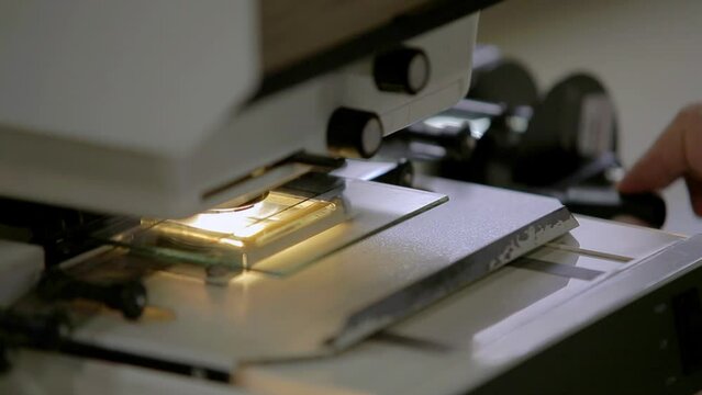 microfilm machine used to do research in old news papers