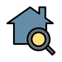 House searching icon