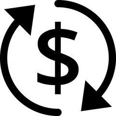 dollar sign icon