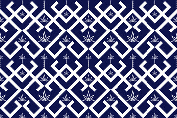 Abstract ethnic geometric pattern design for fabric pattern background or wallpaper,other print,Vector illustration embroidery style