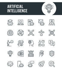 AI Outline Icons
