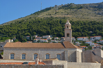 Fototapeta premium Ancient part of Dubrovnik in Croatia