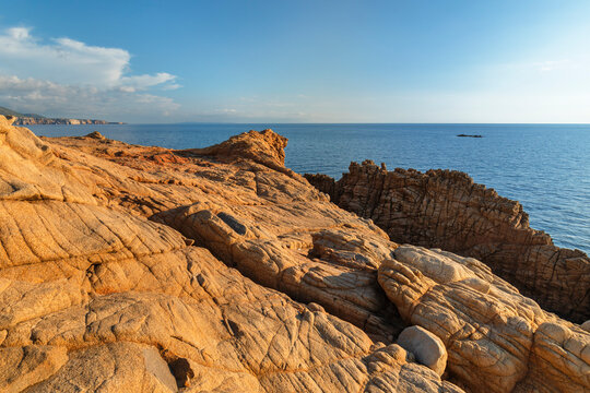 Capo Pecora, Costa Verde, Buggerru, Sulcis Iglesiente district, Sardinia, Italy, Mediterranean