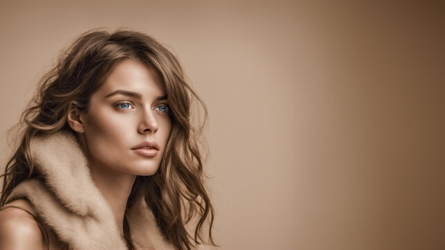 Supermodella, sguardo bellissimo