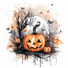 Halloween Creative Background