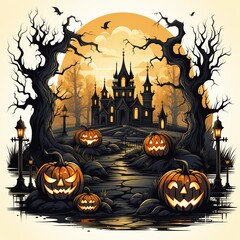 Halloween Creative Background