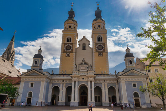 Baroque Cathedral, Brixen, Sudtirol (South Tyrol) (Province of Bolzano), Italy