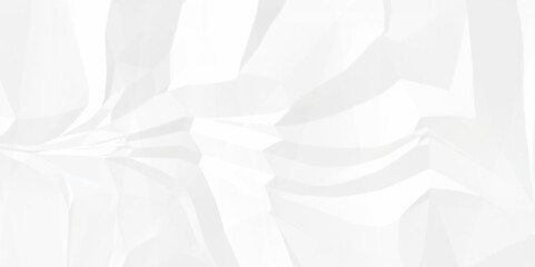 	
Crumpled paper texture and White crumpled paper texture crush paper so that it becomes creased and wrinkled. Old white crumpled paper sheet background texture.	
