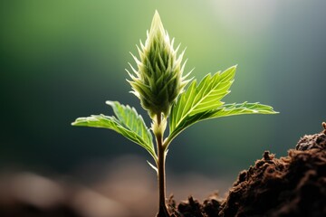 image of a bud blooming, representing new beginnings after addiction
