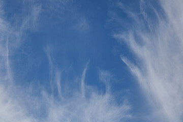 blue sky with clouds