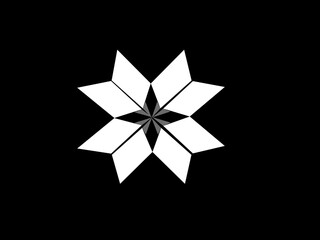 black gift box with bow