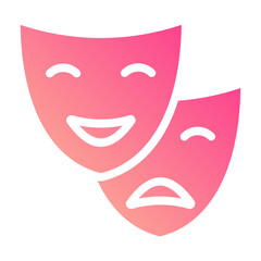 theater mask icon