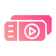 cinema ticket icon