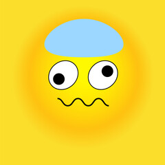 Smile, stickers with emotions