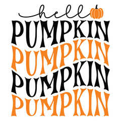 Hello pumpkin SVG