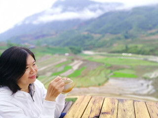  rice terrace in sapa , vietnam