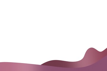 Colorful wave on white background ,multi color background.