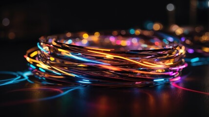 The Art of Abstract Light Painting, Generative AI