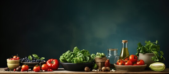 Fototapeta na wymiar Organic and delicious food concept