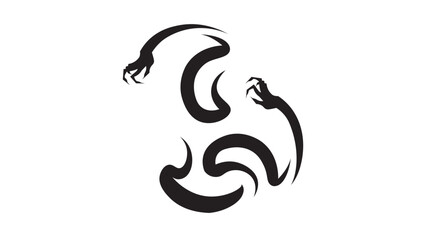 hands, logo, rock, rock, youth, rock band, illustration